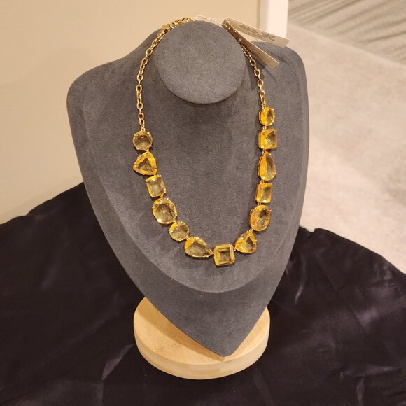 kate spade Jewelry - Brand New!!KATE SPADE: Vegas Jewel|Transparnt Canary Yellow|Epoxy Stone|Necklace